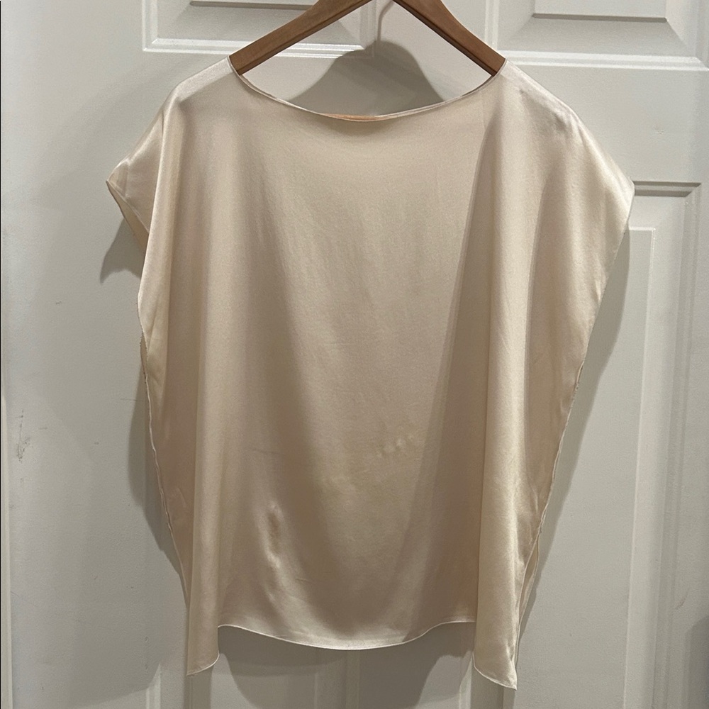 Chic Cream Women's Blouse